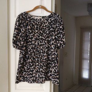 LOFT Leopard Print Top